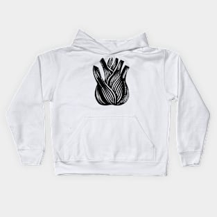 Fennel black Kids Hoodie